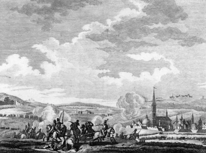 Framed Print : Battle of Neerwinden in the Revolutionary Wars, 1793 Framed Print : Battle of Neerwinden in the Revolutionary Wars, 1793