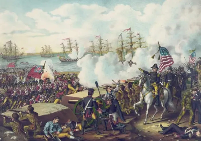 Framed Print : Battle of New Orleans Framed Print : Battle of New Orleans