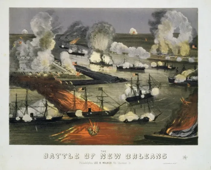 Framed Print : The battle of New Orleans Framed Print : The battle of New Orleans