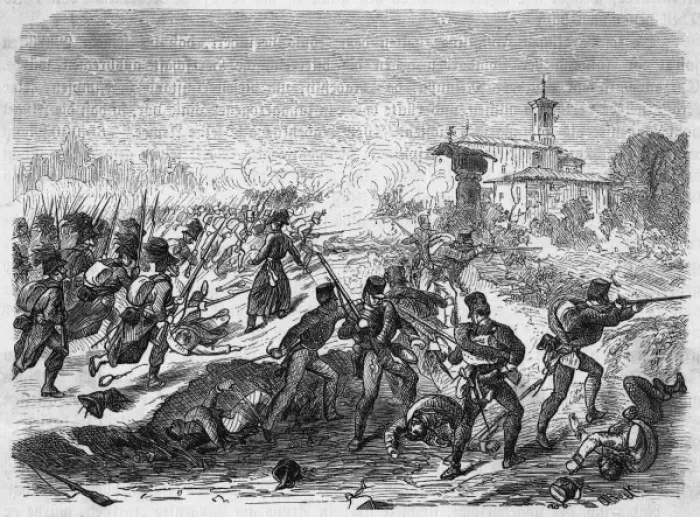Framed Print : Battle of Novara - 2 Framed Print : Battle of Novara - 2