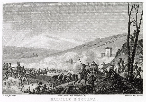 At the battle of OCANA, the French under Soult defeat the Spanish under Areizago