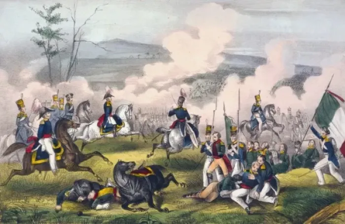 Framed Print : Battle of Palo Alto--May 8th 1846, between 2900 Americans, u Framed Print : Battle of Palo Alto--May 8th 1846, between 2900 Americans, u