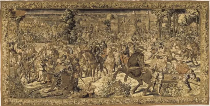 Framed Print : Battle of Pavia (1525). Defeat and capture of Framed Print : Battle of Pavia (1525). Defeat and capture of