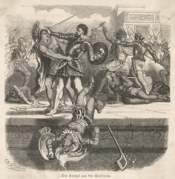 Framed Print : Battle of Platform 1520 Framed Print : Battle of Platform 1520