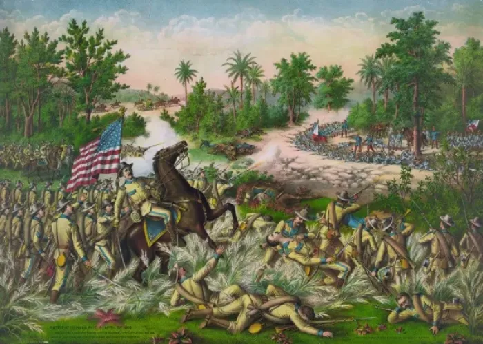 Framed Print : Battle of Quingua, Phil. I. April 23, 1899 Framed Print : Battle of Quingua, Phil. I. April 23, 1899
