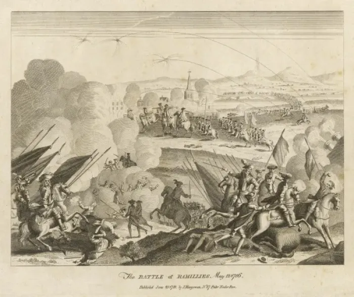 Framed Print : Battle of Ramillies Framed Print : Battle of Ramillies