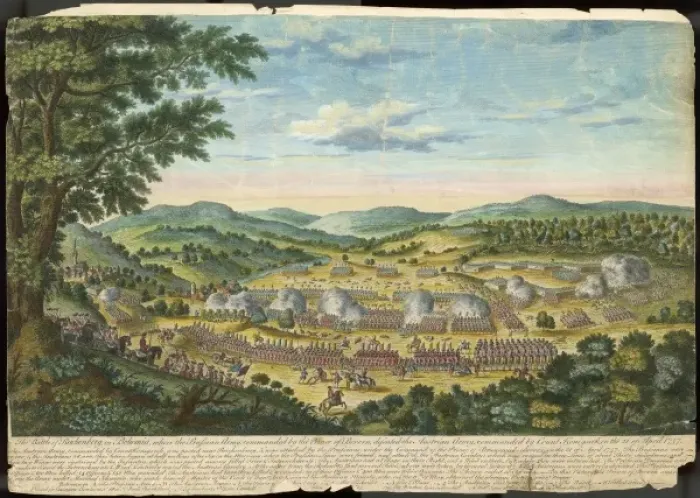 Framed Print : Battle of Reichenberg Framed Print : Battle of Reichenberg