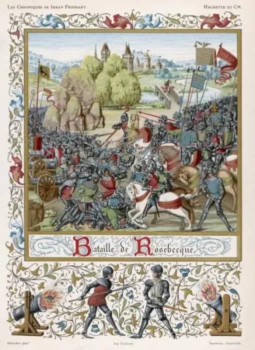 Framed Print : Battle of Rosebecque Framed Print : Battle of Rosebecque