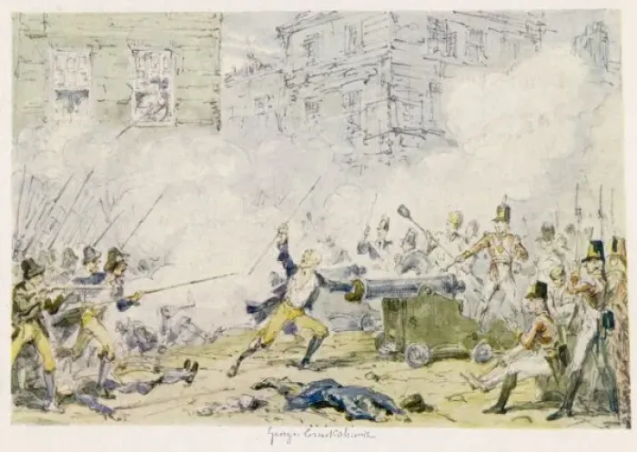 Framed Print : Battle of Ross 1798 Framed Print : Battle of Ross 1798
