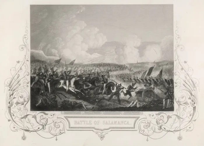 Framed Print : Battle of Salamanca 1812 Framed Print : Battle of Salamanca 1812