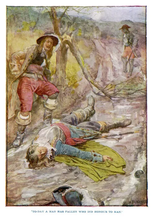 Framed Print : BATTLE OF SASSBACH 1675 Framed Print : BATTLE OF SASSBACH 1675