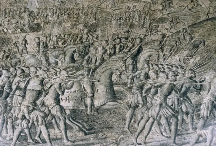 Framed Print : Battle of the Saxon Wars, Emperor CharlesV s Framed Print : Battle of the Saxon Wars, Emperor CharlesV s