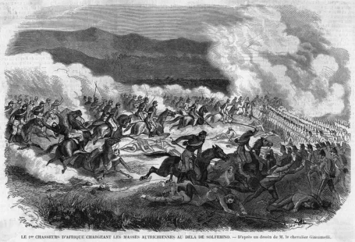 Framed Print : Battle of Solferino 3 Framed Print : Battle of Solferino 3