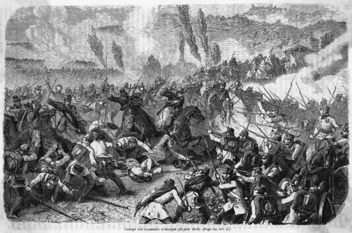 Framed Print : Battle of Solferino 4 Framed Print : Battle of Solferino 4