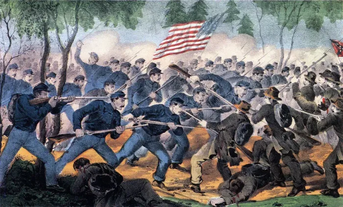 Framed Print : Battle of Spottsylvania Date: 1864 Framed Print : Battle of Spottsylvania Date: 1864