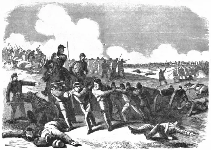 Framed Print : Battle of Springfield Framed Print : Battle of Springfield