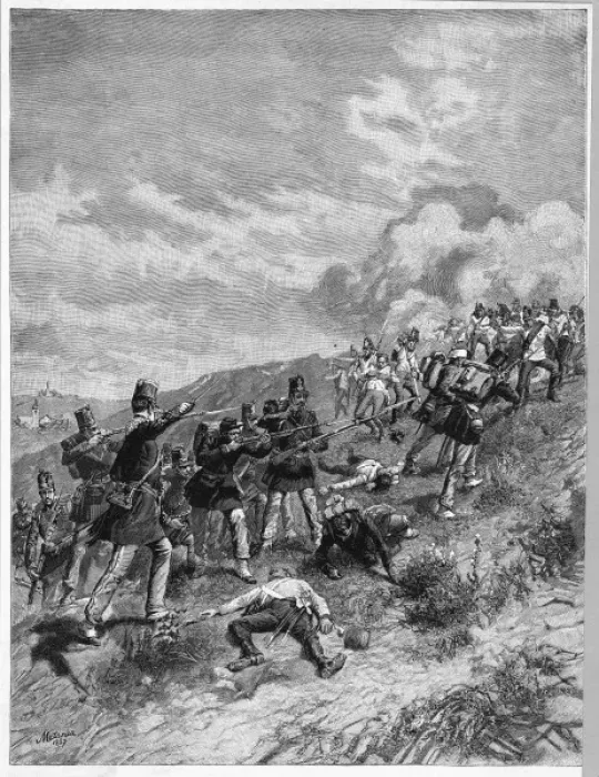 Framed Print : Battle of Staffalo Framed Print : Battle of Staffalo