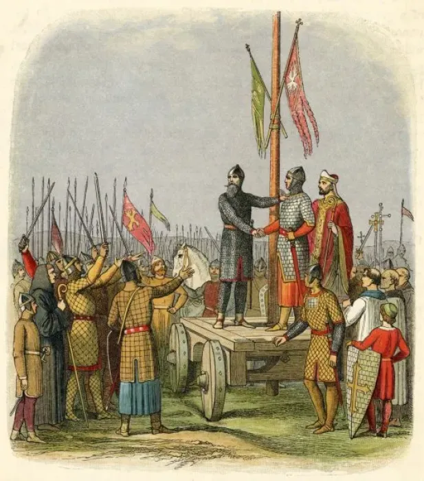 Framed Print : Battle of Standard / 1138 Framed Print : Battle of Standard / 1138