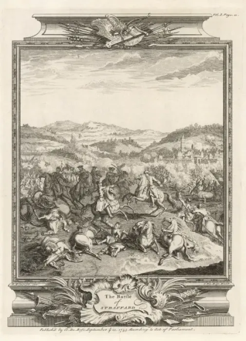 Framed Print : Battle of Straffard Framed Print : Battle of Straffard