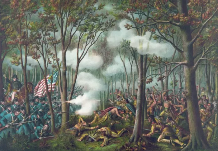 Framed Print : Battle of Tippecanoe Framed Print : Battle of Tippecanoe