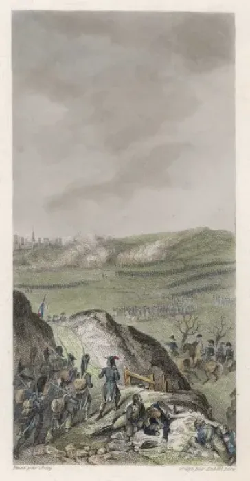Framed Print : Battle of Tirlemont 1793 Framed Print : Battle of Tirlemont 1793