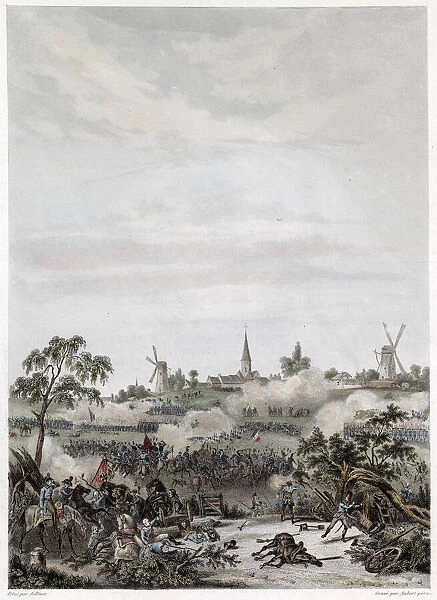 BATTLE OF TOURCOING The English, commanded by the duke of York