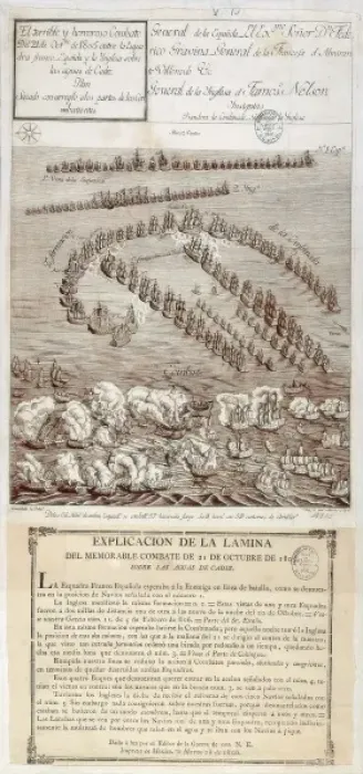 Framed Print : Battle of Trafalgar (21st October 1805) Framed Print : Battle of Trafalgar (21st October 1805)