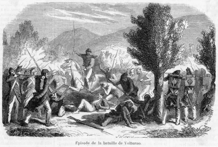 Framed Print : Battle of Volturno 8
