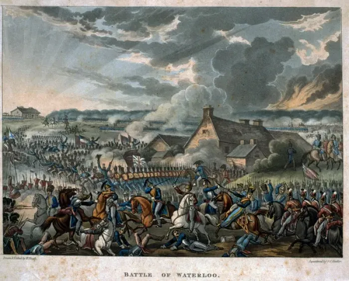 Framed Print : Battle of Waterloo Framed Print : Battle of Waterloo