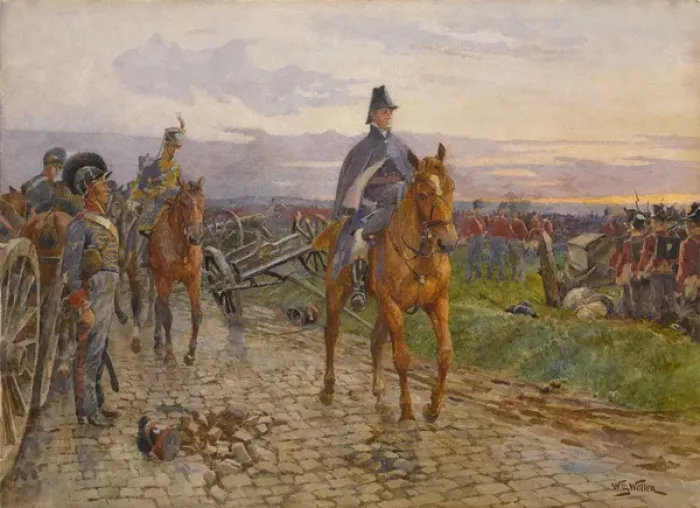 Framed Print : Battle of Waterloo, 1815 Framed Print : Battle of Waterloo, 1815