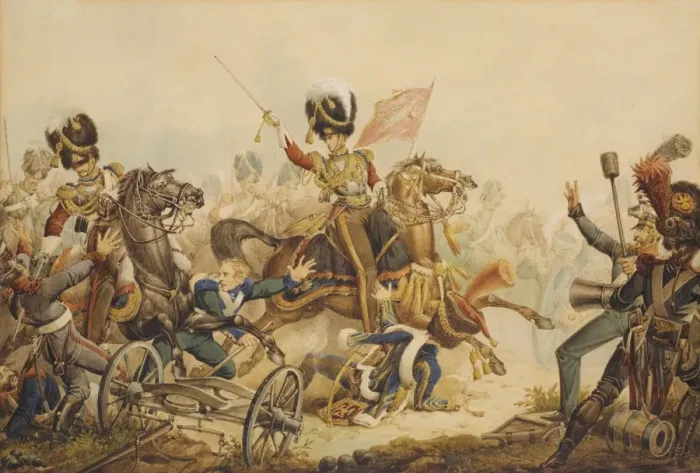 Framed Print : Battle of Waterloo, 1815 Framed Print : Battle of Waterloo, 1815