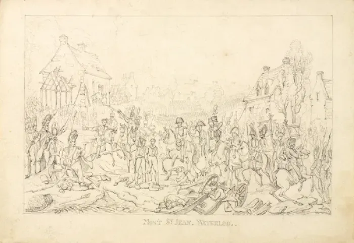 Framed Print : Battle of Waterloo, 1815 Framed Print : Battle of Waterloo, 1815