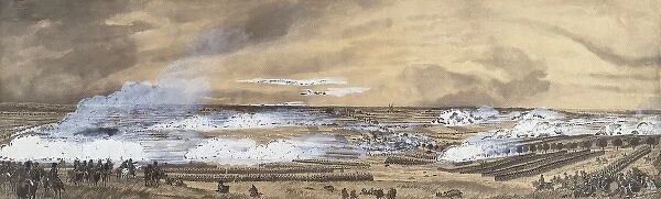 Battle of Waterloo (18th June 1815). Battle situation