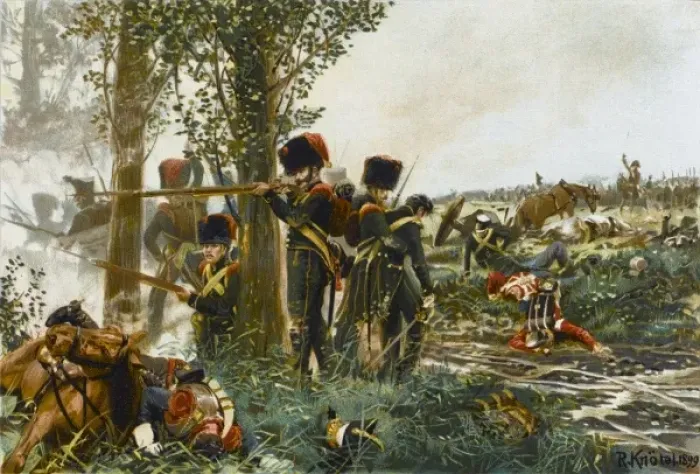 Framed Print : Battle of Waterloo Framed Print : Battle of Waterloo