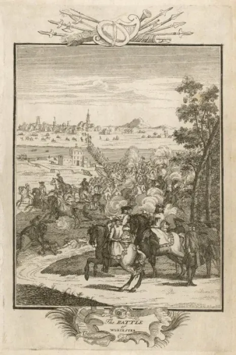 Framed Print : Battle of Worcester Framed Print : Battle of Worcester