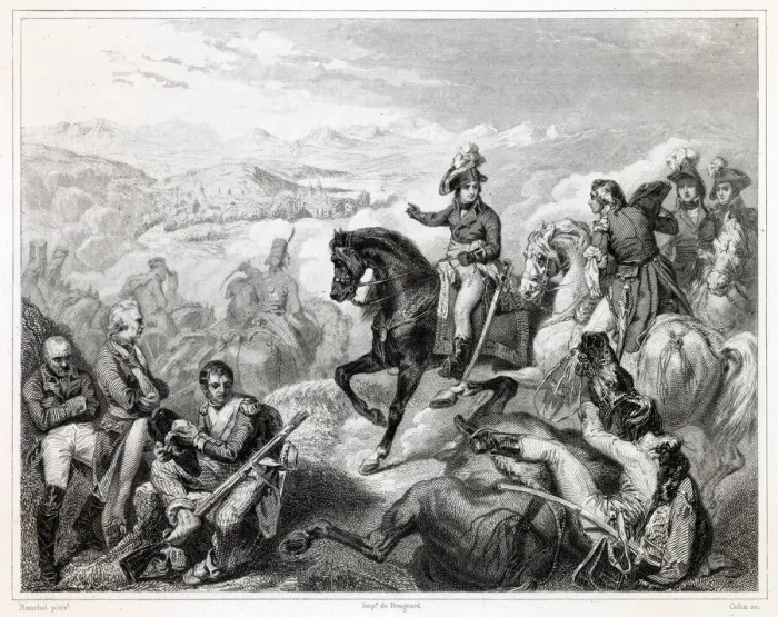 Framed Print : The Battle of Zurich Date: 1799 Framed Print : The Battle of Zurich Date: 1799