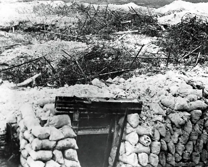 Framed Print : Battlefield near La Boisselle, Western Front, WW1 Framed Print : Battlefield near La Boisselle, Western Front, WW1