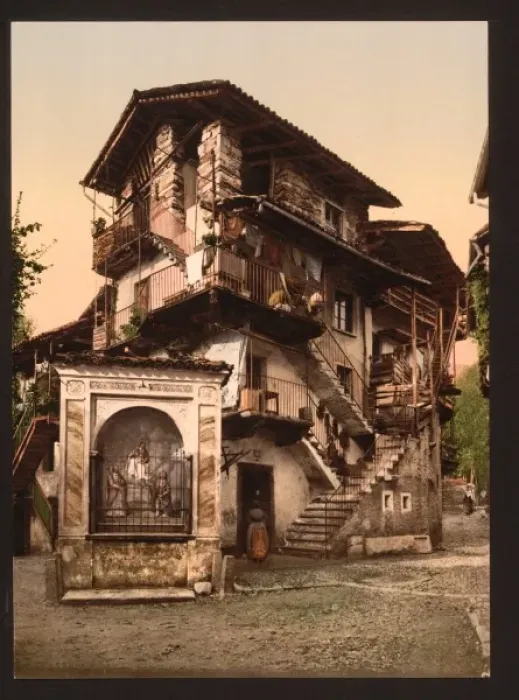 Framed Print : Baveno, Casa Morandi, Lake Maggiore, Italy Framed Print : Baveno, Casa Morandi, Lake Maggiore, Italy