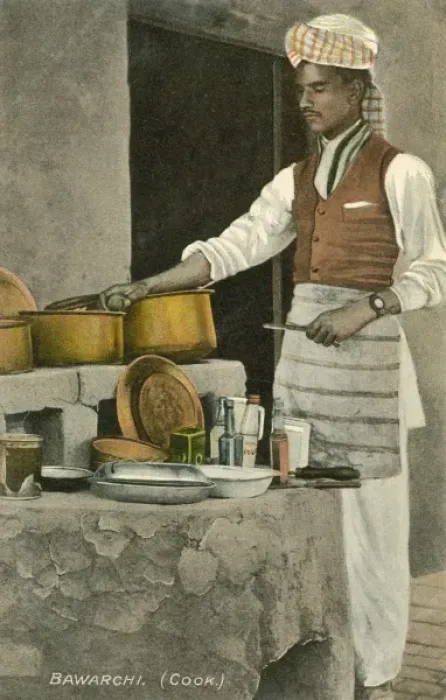 Framed Print : Bawarchi (Cook) - India Framed Print : Bawarchi (Cook) - India