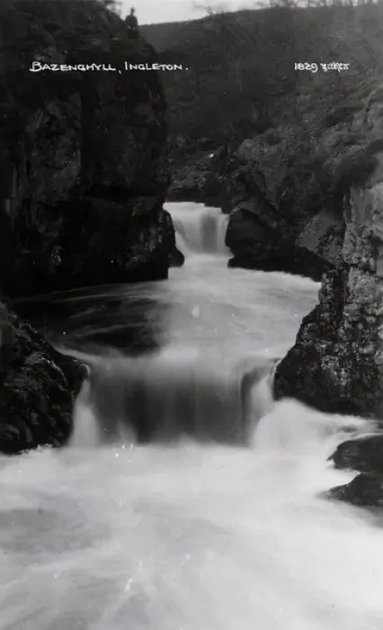 Framed Print : Baxenghyll Falls, Ingleton, Yorkshire Framed Print : Baxenghyll Falls, Ingleton, Yorkshire