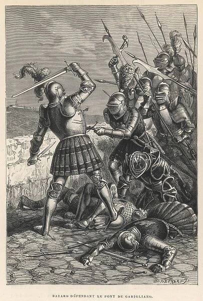 Bayard fighting in Italy