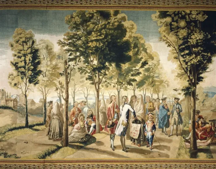 Framed Print : BAYEU Y SUBIAS, Francisco (1734-1795). Delicias Framed Print : BAYEU Y SUBIAS, Francisco (1734-1795). Delicias