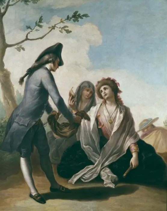 Framed Print : BAYEU Y SUBIAS, Ram1746-1793). Country gift Framed Print : BAYEU Y SUBIAS, Ram1746-1793). Country gift