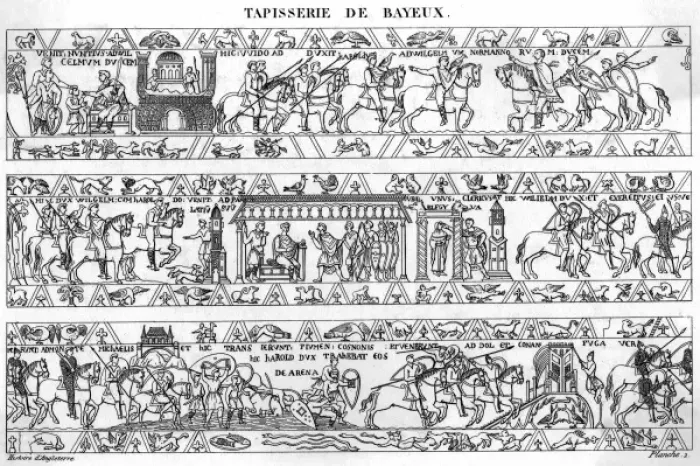 Framed Print : Bayeux Tapestry (2 of 8) Framed Print : Bayeux Tapestry (2 of 8)