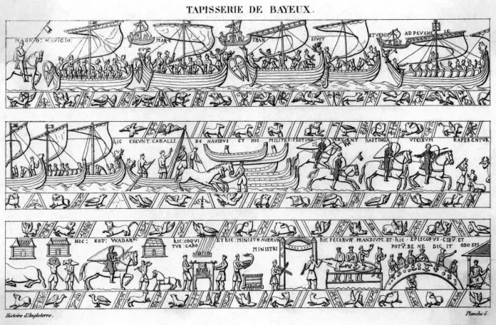 Framed Print : Bayeux Tapestry (5 of 8) Framed Print : Bayeux Tapestry (5 of 8)