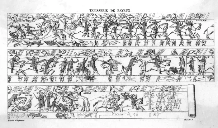 Framed Print : Bayeux Tapestry (8 of 8) Framed Print : Bayeux Tapestry (8 of 8)