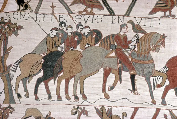 Framed Print : The Bayeux Tapestry - Norman conquest of England Framed Print : The Bayeux Tapestry - Norman conquest of England