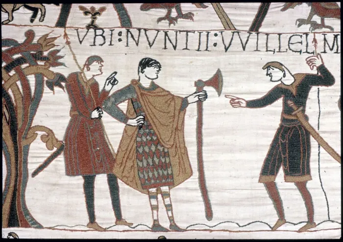 Framed Print : The Bayeux Tapestry - Norman conquest of England Framed Print : The Bayeux Tapestry - Norman conquest of England