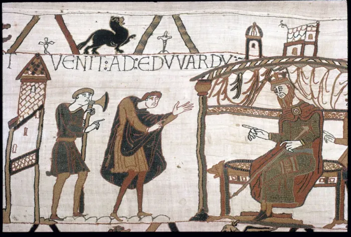 Framed Print : The Bayeux Tapestry - Norman conquest of England Framed Print : The Bayeux Tapestry - Norman conquest of England