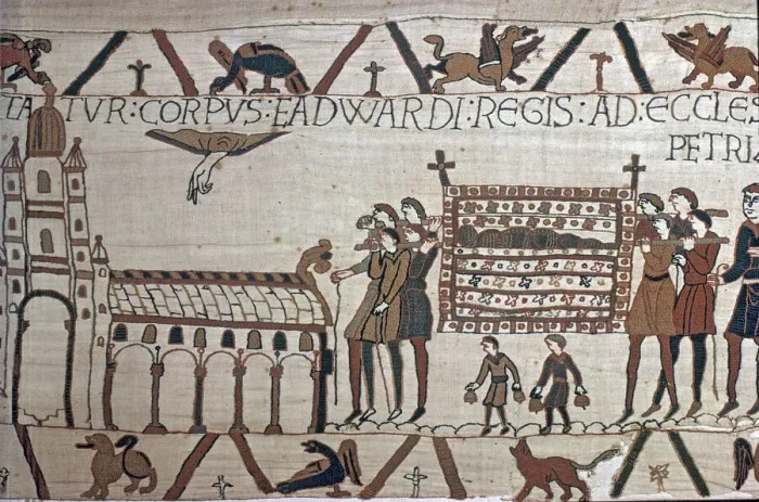 Framed Print : The Bayeux Tapestry - Norman conquest of England Framed Print : The Bayeux Tapestry - Norman conquest of England